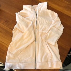 Eddie Bauer pink zip up hoodie